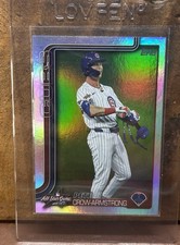 Topps Series 1 Pete Crow-Armstrong #290 Future Stars Cubs 2025
