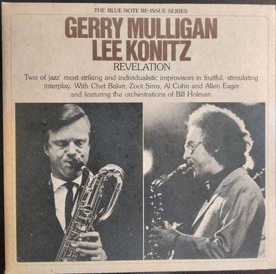 Gerry Mulligan / Lee Konitz Revelation NEAR MINT Blue Note 2xVinyl LP