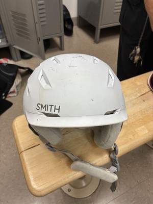 Smith Liberty Matte White Ski Snowboard Helmet - Size M - Good Condition