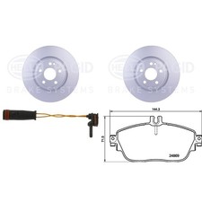 HELLA PAGID BREMSENSET 320mm VORNE passend für MERCEDES W176 W246 W117 HELLA PAGID BREMSENSET 320mm VORNE passend für MERCEDES W176 W246 W117
