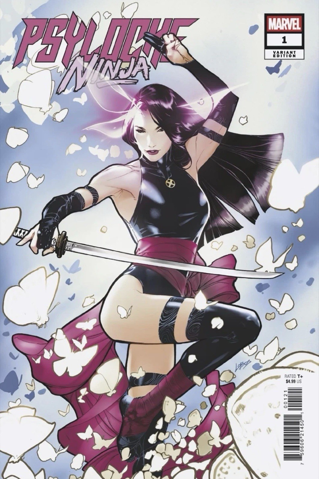 Psylocke Ninja #1 Pablo Lobos Villalobos Variant - Marvel 2026
