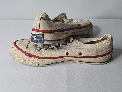 Converse Chuck Taylor Blue Label Made in USA Low Top 60s/70s Grunge Size 8.0
