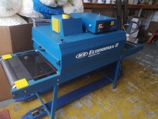 Used M&R Economax-D Conveyor Tunnel Dryer Ink Cure Drying Tshirt Oven - 3 Phase