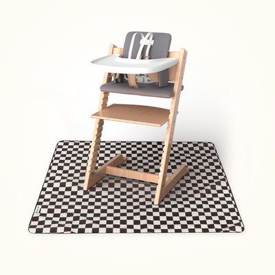 Splat Mat for Under High Chair or Table | 44'' x 44'' Waterproof & Mess-Proof H...