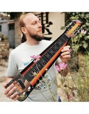 Batking ElectroAcoustic Guitar 4/4 Full Size Beginner Folk Guitar Sunburst Gloss