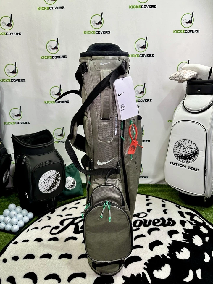 Сумка для гольфа Nike Sport Lite «СУМКА ДЛЯ ГОЛЬФА» не совсем белая с застежкой-молнией армейская зеленая - Изображение 2 из 4