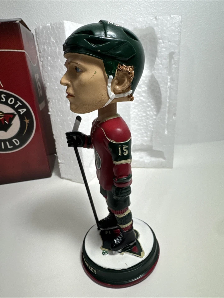 2013-2014 Minnesota Wild Dany Heatley Bobblehead NHL Hockey Coleccionable Nuevo Foto 4 de 4
