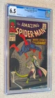 AMAZING SPIDER MAN #44 (Marvel Comics 1967) -- 2nd Appearance LIZARD -- CGC 6.5