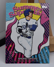 Shohei Ohtani Summer Superstars BLUE FOIL 2025 Topps Los Angeles Dodgers #SS-19