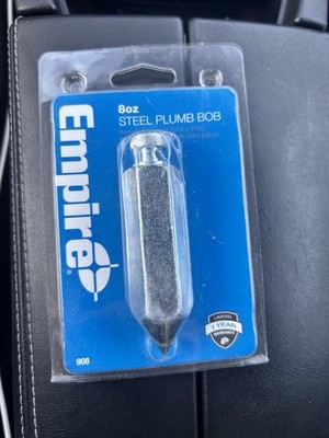  Empire 8 oz. Steel Plumb Bob
