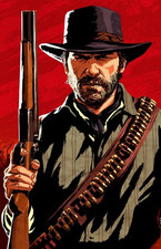 Red Dead Redemption 2 Poster Game Promo A0 A1 A2 A3 A4