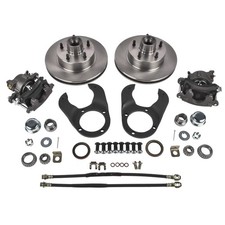 Disc Brake Kit 5 On 4-34 Metric Caliper For Ford Spindle 1937-1948