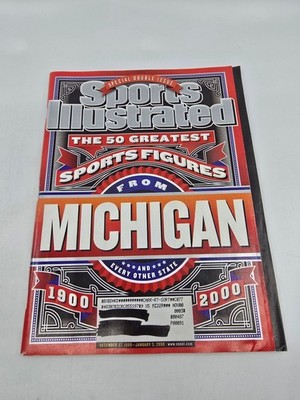 Sports Illustrated Magazine 50 Greatest Sports Figures Michigan