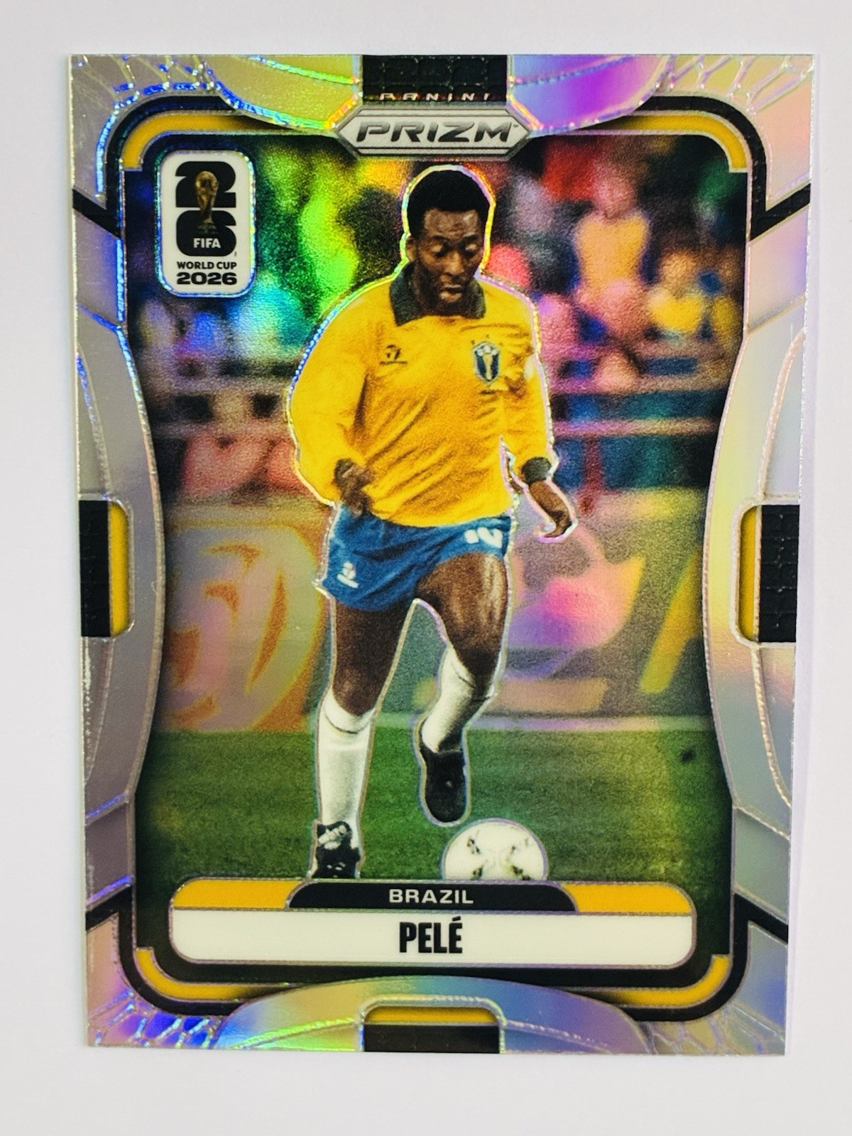2026 Panini Prizm FIFA World Cup Pele Silver Prizm BRAZIL #96