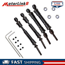 4Pcs Front  Rear CVD Drive Shaft For Traxxas Slash 4X4 Rustler VXL Stampede