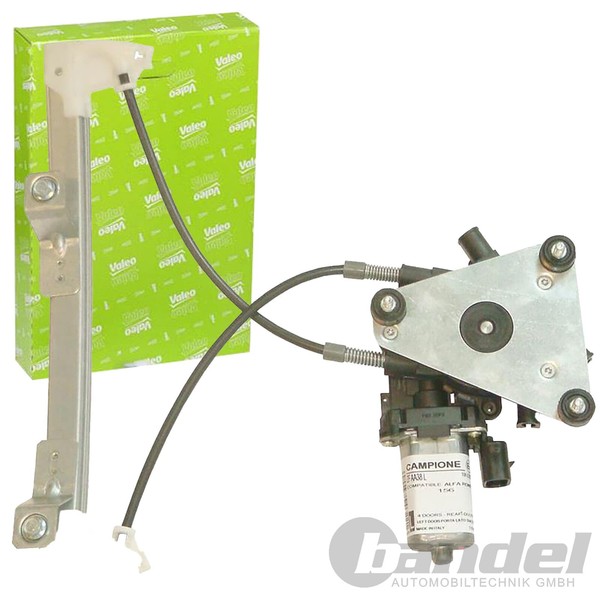 Valeo Fensterheber Elektrisch Hinten Links Passend FüR Alfa Romeo 156 | 850014-image