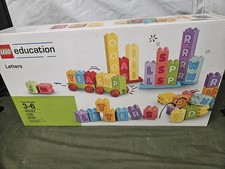 NEW Sealed LEGO Education Letters Set 45027 - 130pcs - Ages 3-6