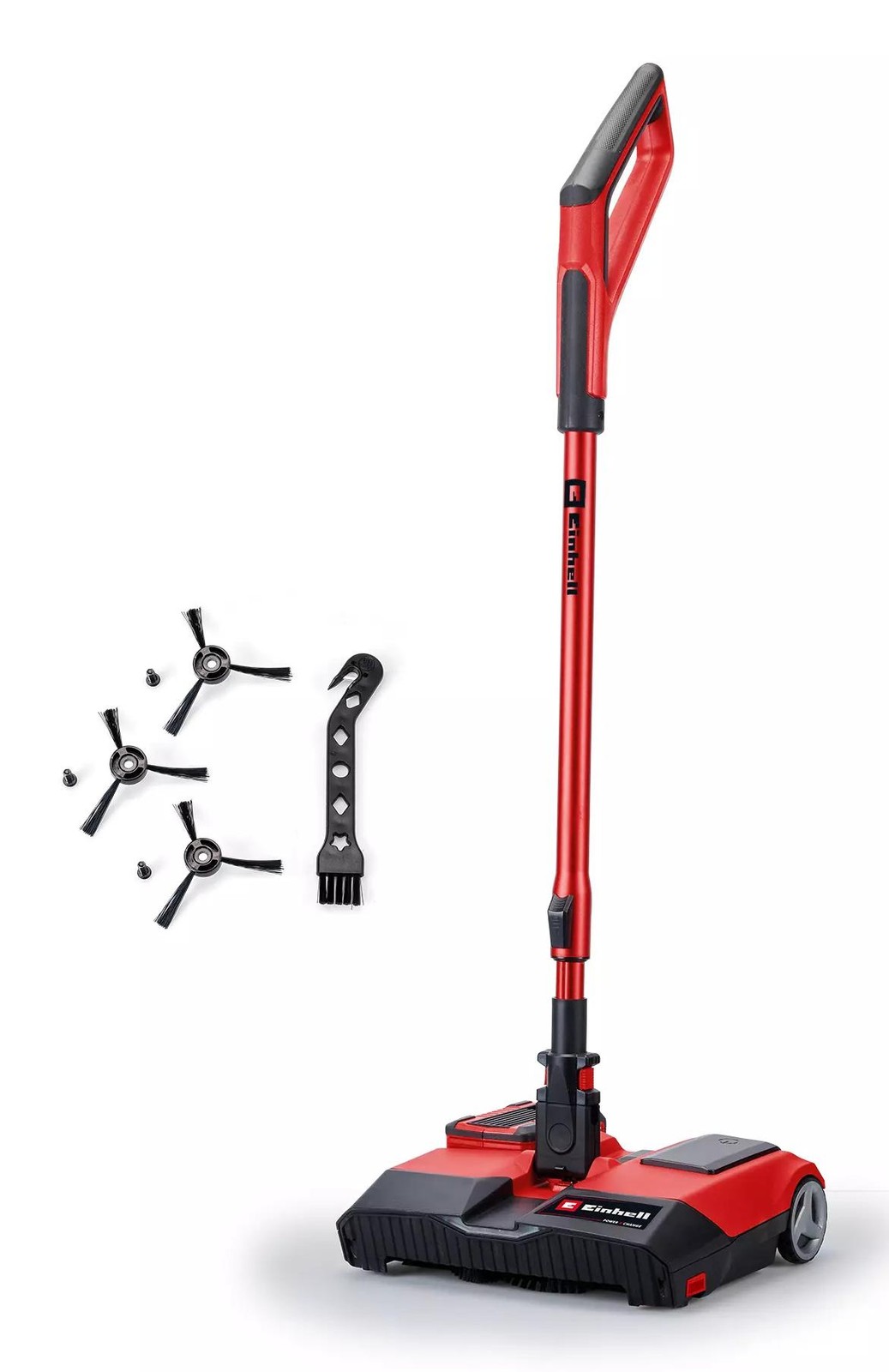 Einhell TE-FS 18 Li-Solo scopa elettrica Nero, Rosso