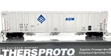 HO WALTHERS PROTO 920-106147 55' EVANS 4780 CU FT 3-BAY COVERED HOPPER ADM UELX