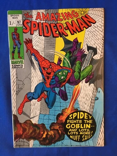 Amazing Spider-Man #97 FN (6.0) MARVEL ( Vol 1 1971) Drugs storyline