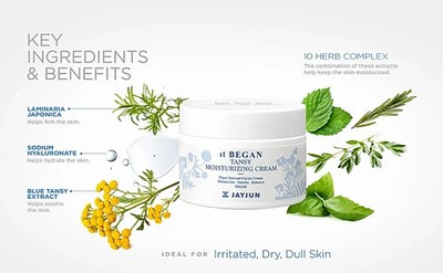 JAYJUN It Began Tansy Moisturizing Cream Certified Vegan 50ml With Box HTF