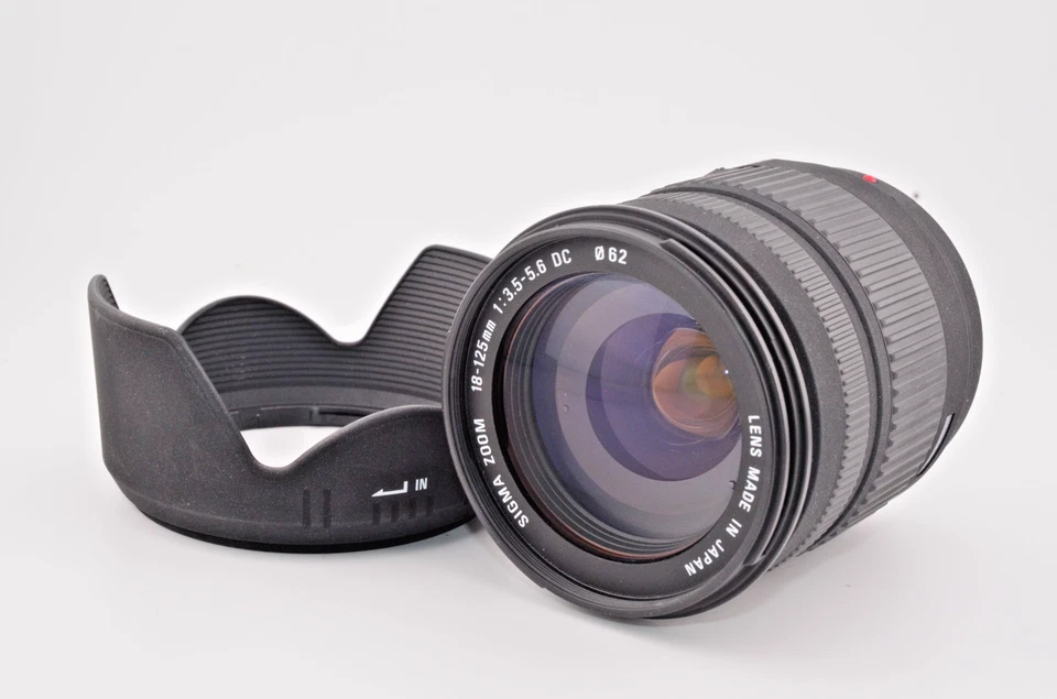 NEAR MINT Sigma 18-125mm F3.5-5.6 Zoom Lens for Sony A-Mount Tested Japan Import - Image 2 of 4