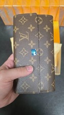 Louis Vuitton Portefeuille Sarah Monogram Long Wallet Brown