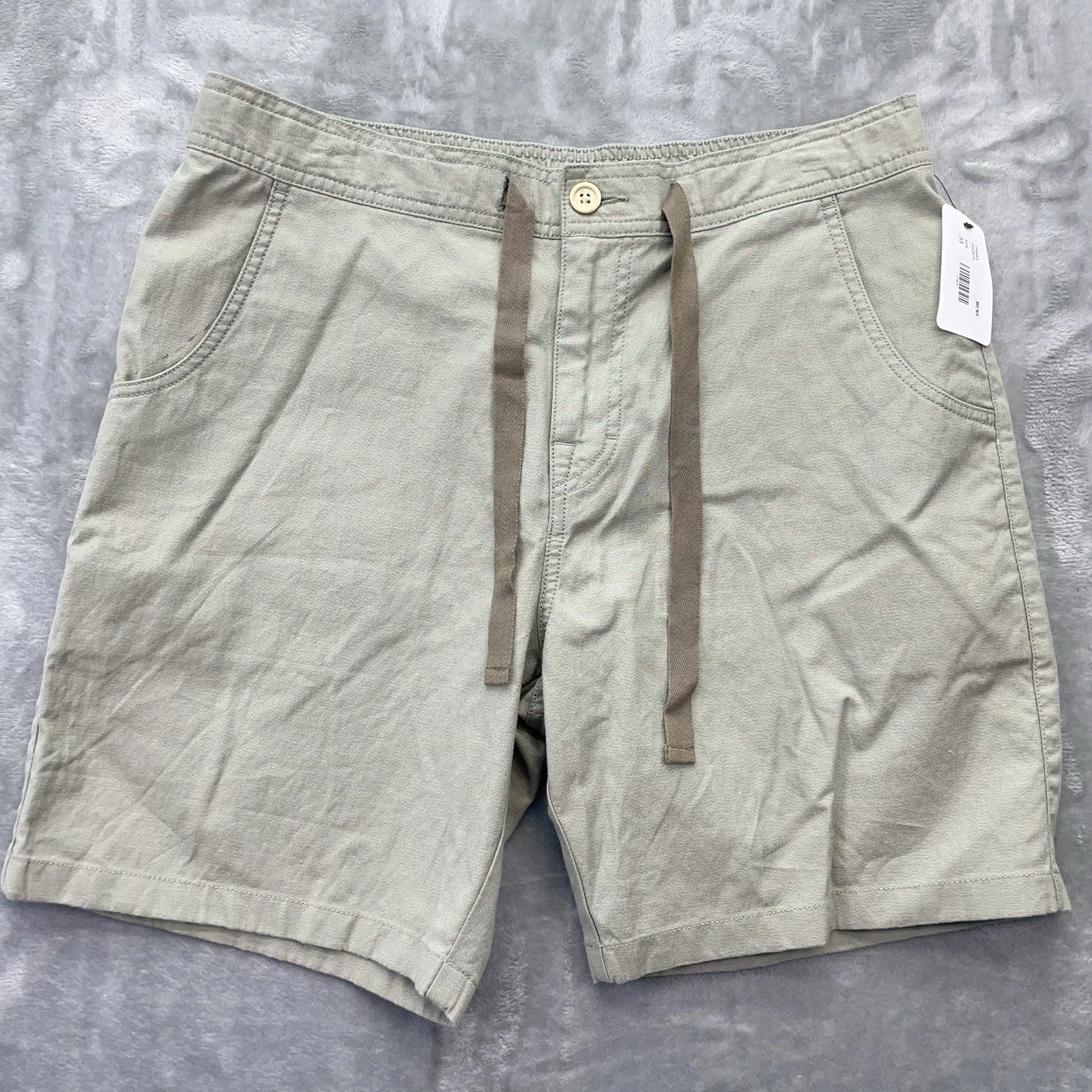 Prana shorts men's size 33 trail hike ridge climb drawstring pockets field gym