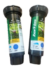 Rain Bird 4 in. Full-Circle Rotor Pop-Up Sprinkler Nozzle Lot Of 2 {106}
