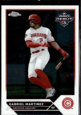 2023 Topps Pro Debut #PDC-120 Gabriel Martinez Chrome