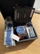 TUDOR Pelagos 25600TB Blue Titanium Bracelet 2024 Watch 42mm Full Set RRP £4,600