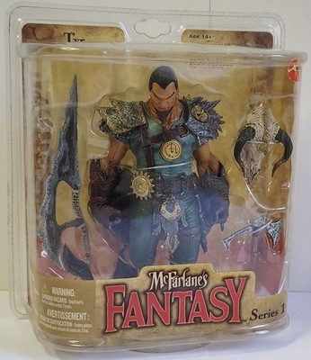McFarlane Fantasy Legend Blade Hunters Tyr Dragon Rider Actionfigur 15 cm