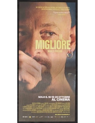 locandina IL MIGLIORE marco pantani ciclismo sport santolini B438