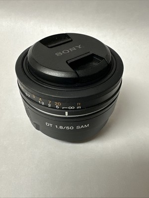 Sony SAL50F18 DT 50mm F1.8 Sam Lens -For Sony A - Mount | eBay
