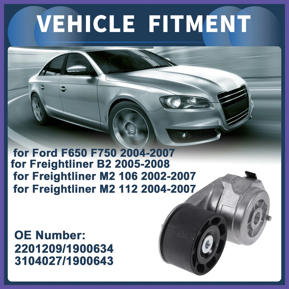 Belt Tensioner for Ford F650 F750 2004-2007 No.2201209 Metal 1Pc - Image 3 of 4