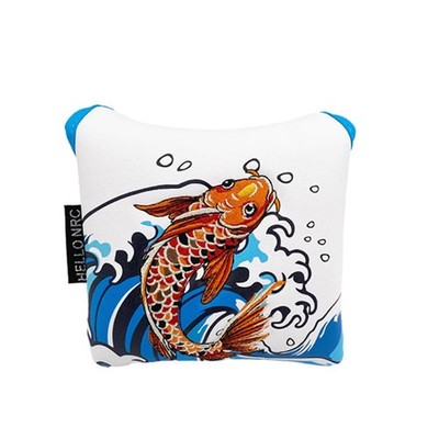 Mexican Koi Putter Cover With Magnetic Mallet Headcover For Taylormade Spider A_