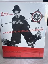 CHARLIE CHAPLIN Mutual Comedies 1916-1917 SEALED 5 x DVD/BLU-RAY Box Set