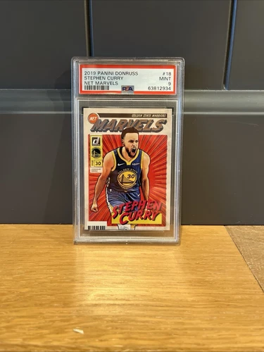 2019 Panini Donruss Stephen Curry Marvels Psa 9