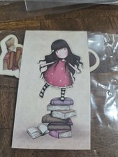 santoro gorjuss girls mini rubber stamp