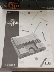 NEC PC Engine Core Grafx II PI-TG7 Retro Game Used Boxed Vintage Main Unit Japan