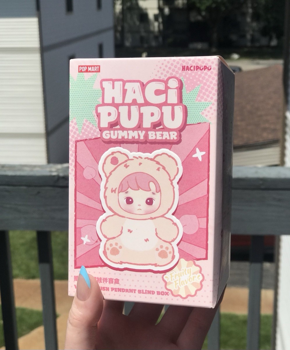 ぬいぐるみ hacipupu gummy bear Peach Flavor Peach - HACIPUPU Gummy Bear - Authentic POP MART (New - Pop