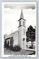 Festina IA-Iowa St Anthony Padua Chapel Religion Outside Vintage Postcard