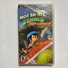 Hot Shots Tennis: Get a Grip (Sony PSP, 2010) New Factory Sealed Video Game