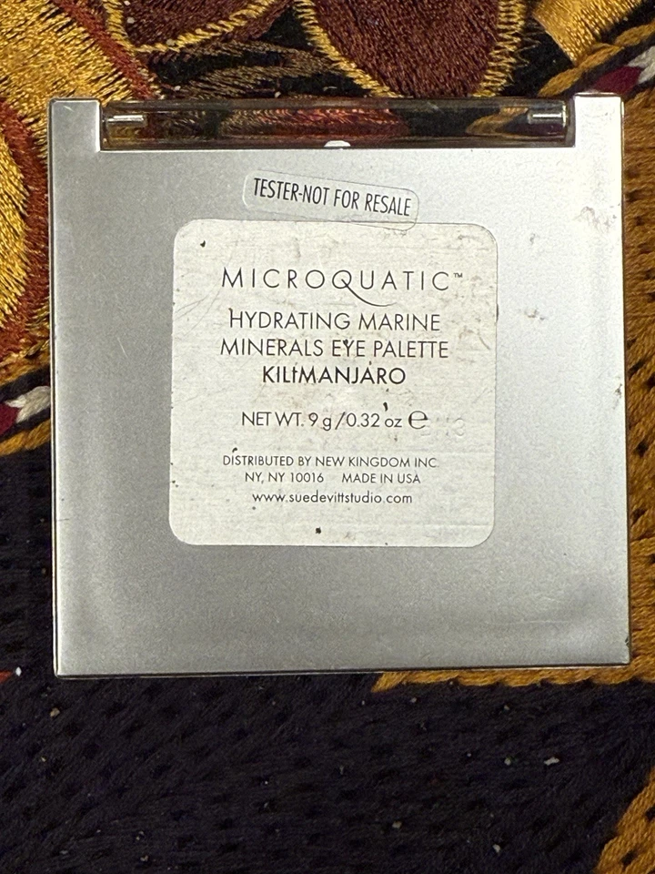 Sue Devitt Hydrating Marine Minerals Destination Eyeshadow Kilimanjaro NOS - Image 3 of 3