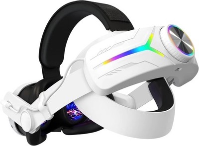 For Meta Oculus Quest 3/3s/Quest 2 VR Headset Elite Head Strap w/8000mAh Battery