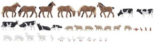 Faller 150938 Calibre HO/OO Animales de Granja (36) Juego | Zustand: New