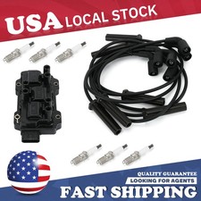 Oem Ignition Coil Iridium Spark Plug Wires For Chevy Pontiac 3.5l 3.9l Uf434 Oem Ignition Coil Iridium Spark Plug Wires For Chevy Pontiac 3.5l 3.9l Uf434