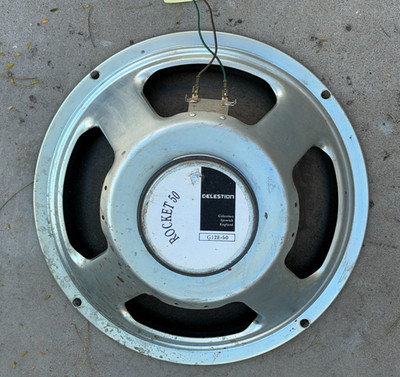 Vintage Celestion Rocket 50 G12E-50  12 Inch 8 Ohm Speaker CLEAN-TESTED-NICE-2