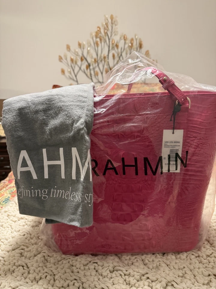 Brahmin Ezra Paradise rosa nuevo sin etiquetas Foto 3 de 4