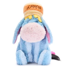 Disney Store Japan Winnie the Pooh EEYORE Hunny Jar Plush